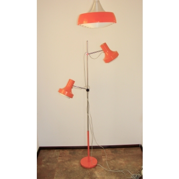 Lampa Josef Hurka z dwoma kloszami